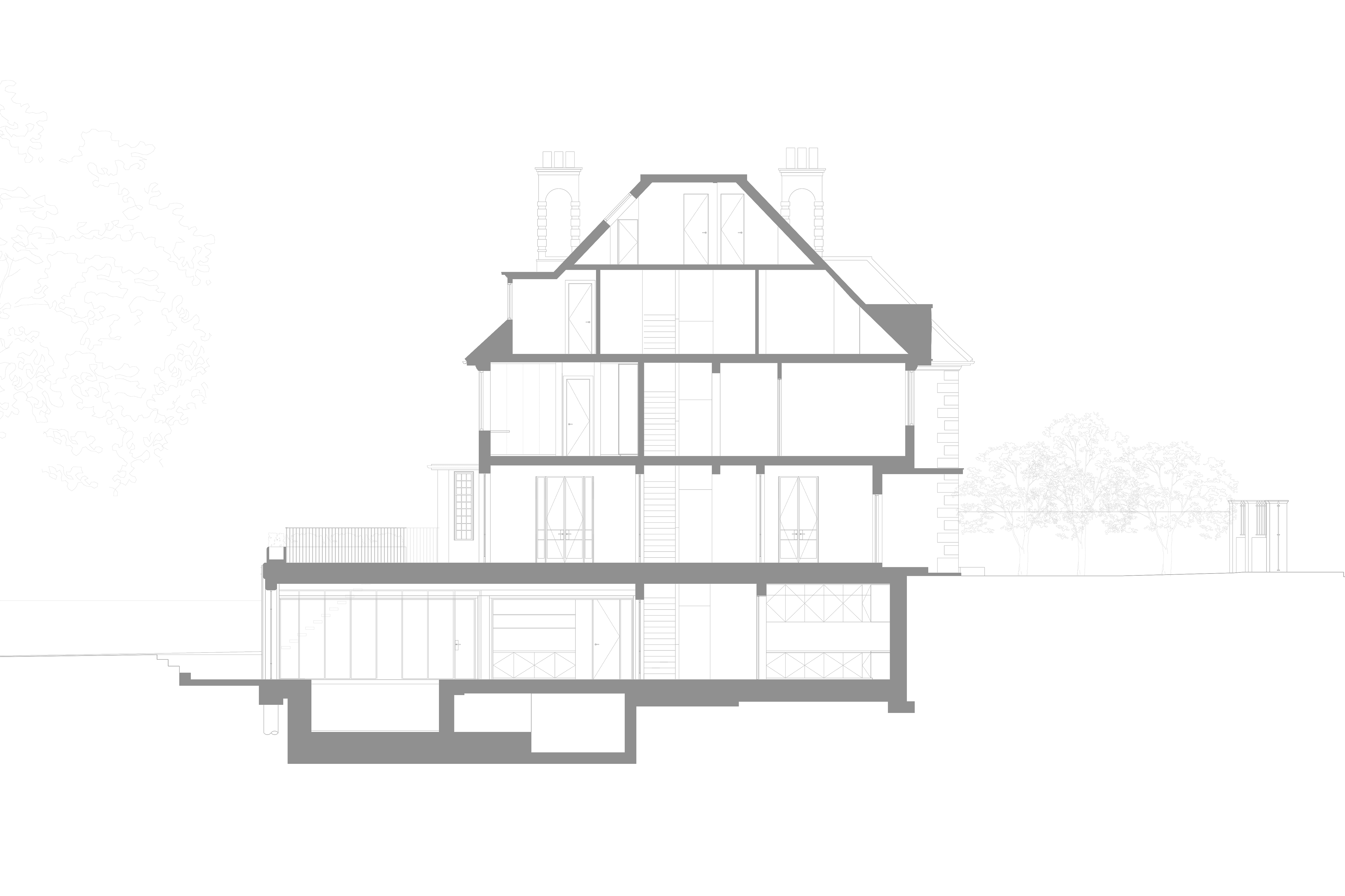 Edwardian villa in Hampstead - Marek Wojciechowski Architects